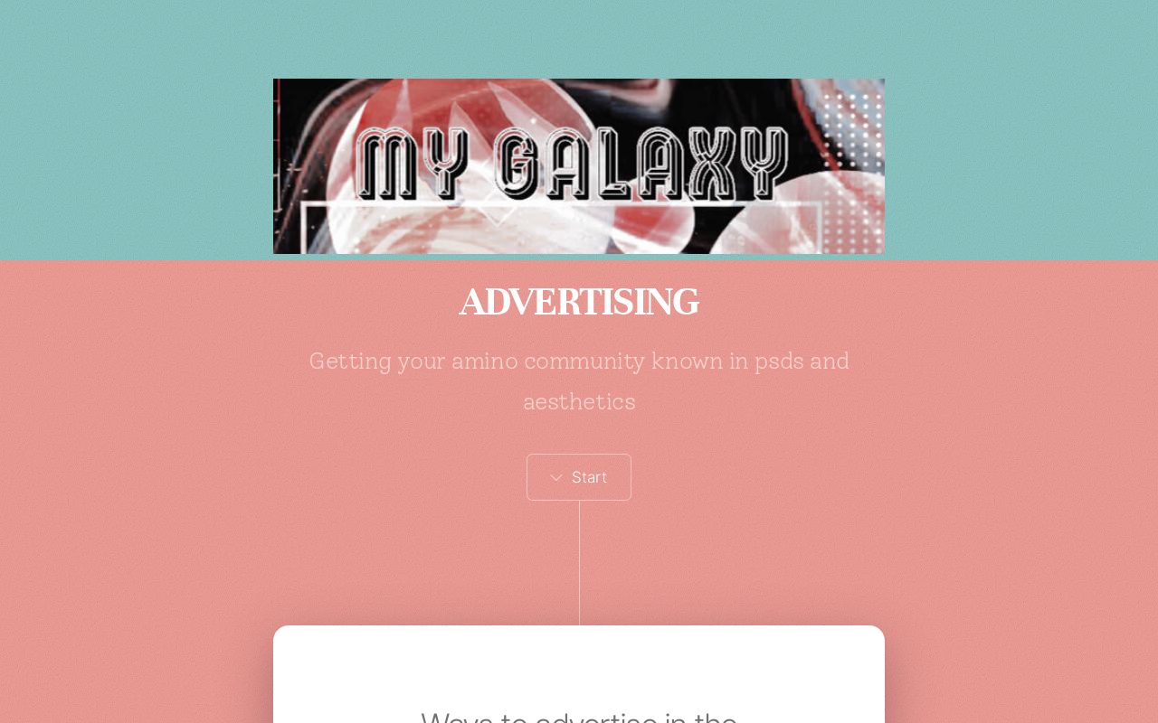 Carrd profile picture for @advertising